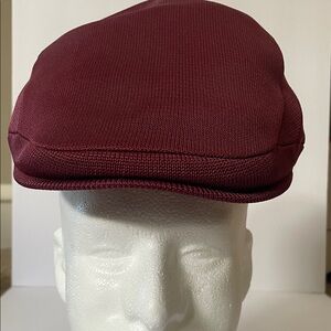 Kangol Men's Maroon Flat Cap